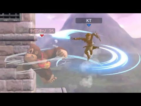 魅せプした後、物足りずまた魅せプをするサーカスなリンク【スマブラSP】