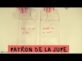 Patron de base de la jupe