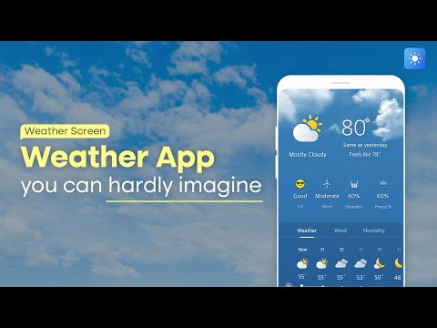 Weather Screen-Forecast, Radar