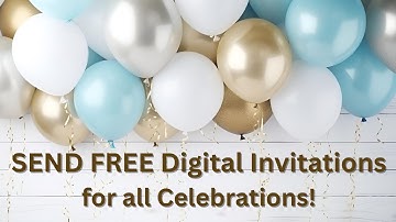 How to Send Free Invitations with Eventifai | Weddings, Birthdays, Baby Showers & Party Invites