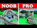 Lego Minecraft NOOB vs PRO - Rollercoaster Challenge Animation