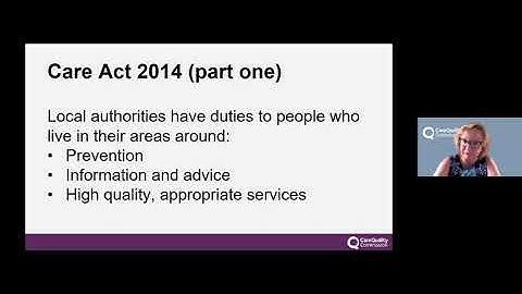 CQC webinar | Local Authority Assurance and Integrated care systems oversight