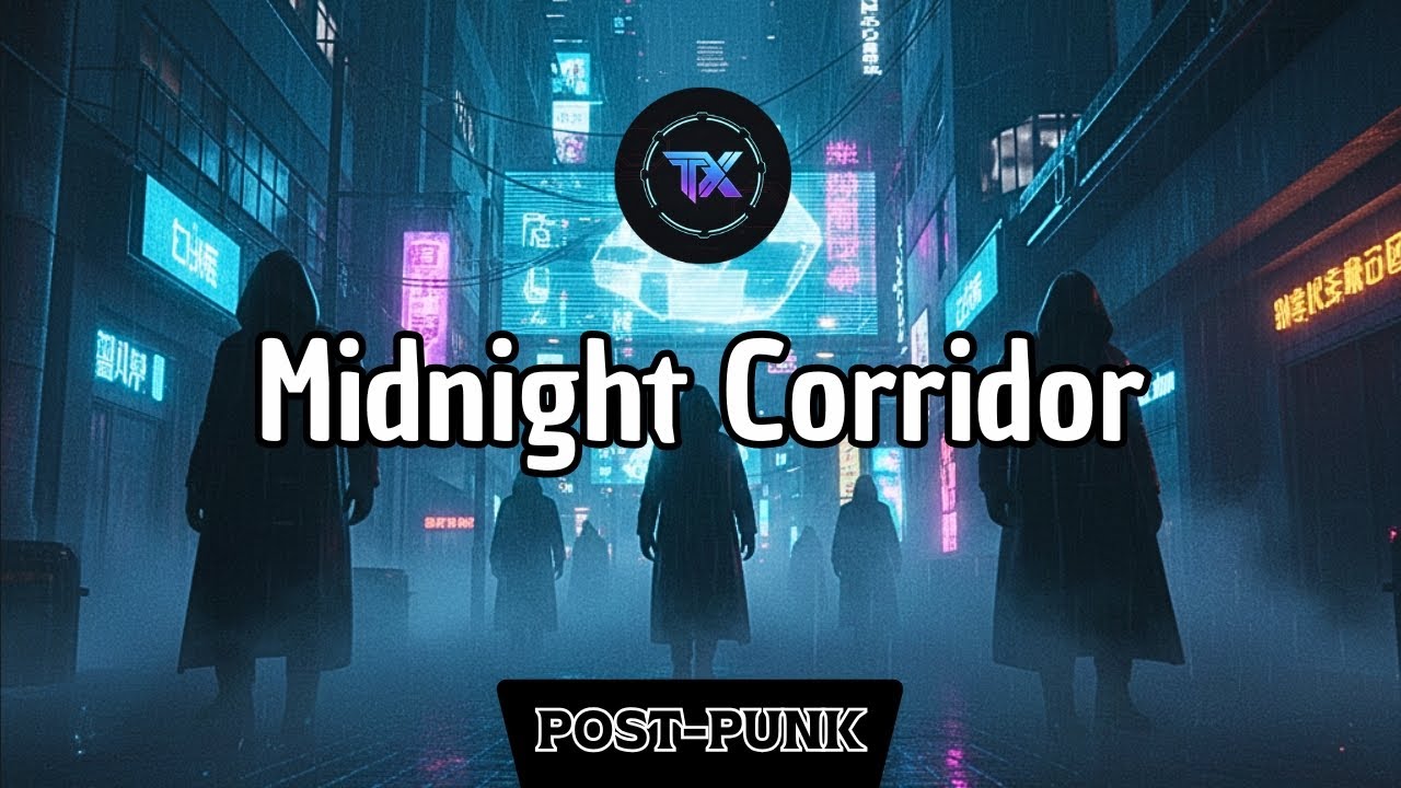 Midnight Corridor – Cinematic Post‑Punk Ambient | Dark Futuristic Atmosphere