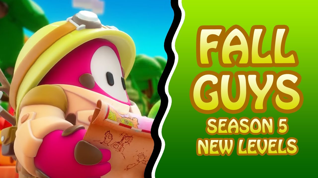 SEASON 5 NEW LEVELS GAMEPLAY! | Fall Guys: Ultimate Knockout
