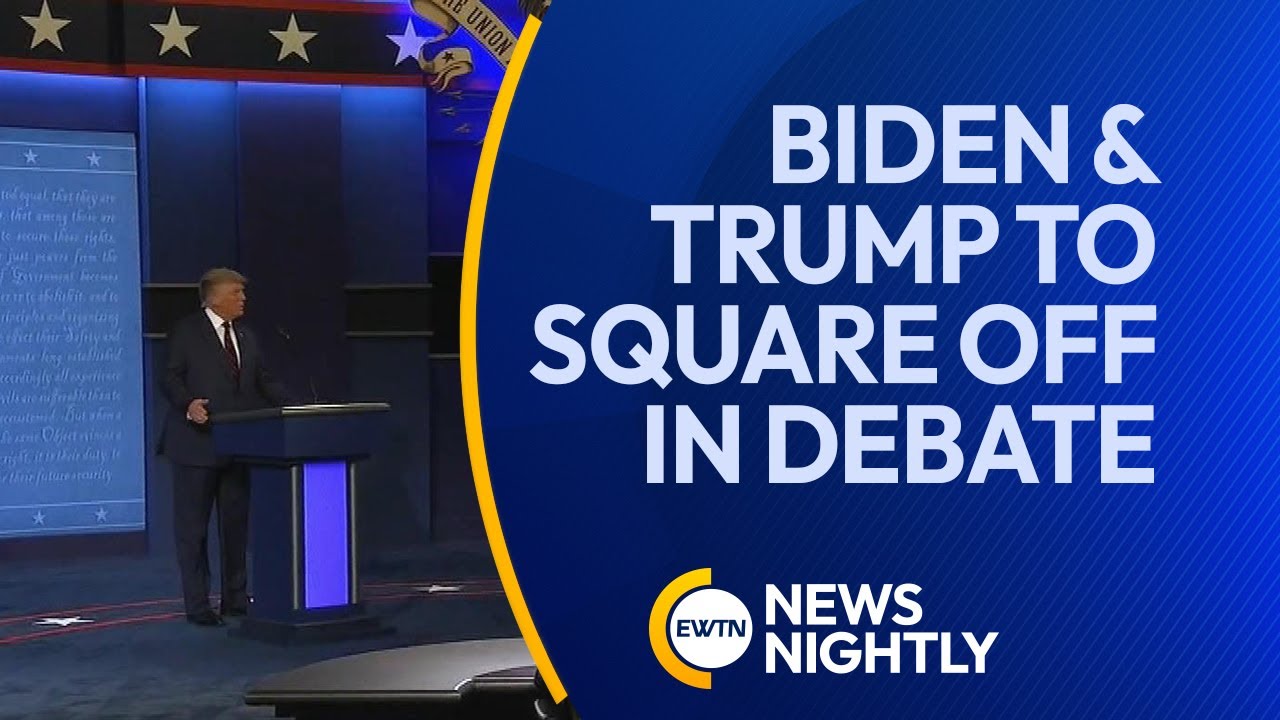 Joe Biden & Donald Trump to Square Off in Presidential Debate | EWTN News Nightly