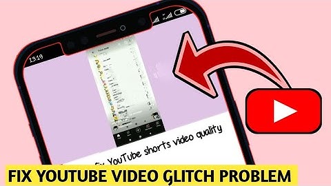 Fix YouTube Video Glitch Problem ( Glitch screen Video Fixed) 2023