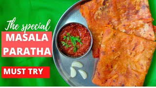 MASALA PARATHA|विशेष मसालेदार परता|easy paratha recipe| easy breakfast recipe |how to make  paratha