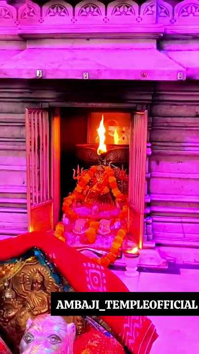 AMBAJI gabbar parvat Ambe maa kirtidan gadhvi bol Mari Ambe jay jay ambe maadi