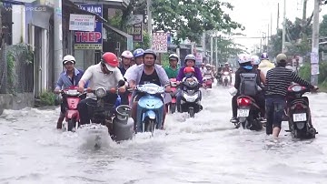 Triều cường, mưa bão ở TP HCM đạt kỷ lục trong năm qua | Tin tức VnExpress