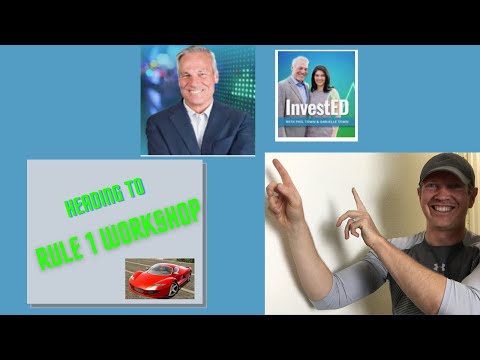 I'm Heading to Phil Towns' Rule One Workshop!!! - I'm Heading to Phil Towns' Rule One Workshop!!!