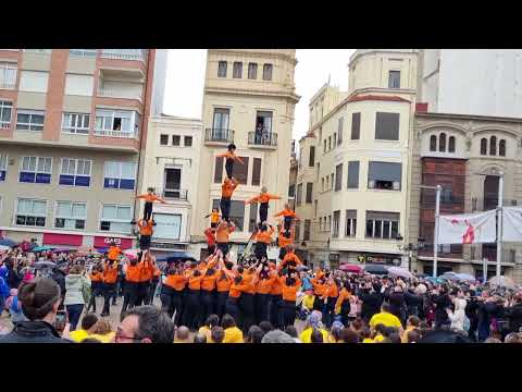 Jove muixeranga de València - Sénia - IX Trobada de muixerangues de Castelló (9/3/24)