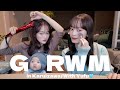 【GRWM】親友と旅先でのリアルな朝準備💄☀️