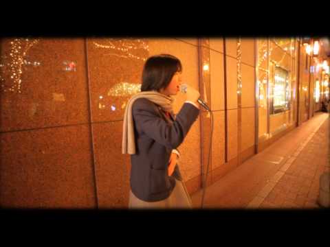 AYA  "プレシャス"(cover) 路上ライブ @天神警固公園　20mm F1.8