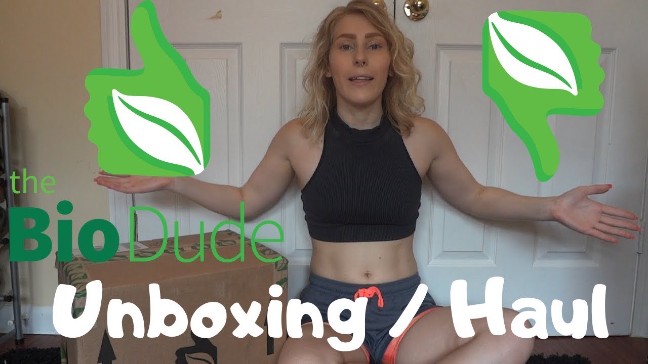BIODUDE Unboxing/Haul!