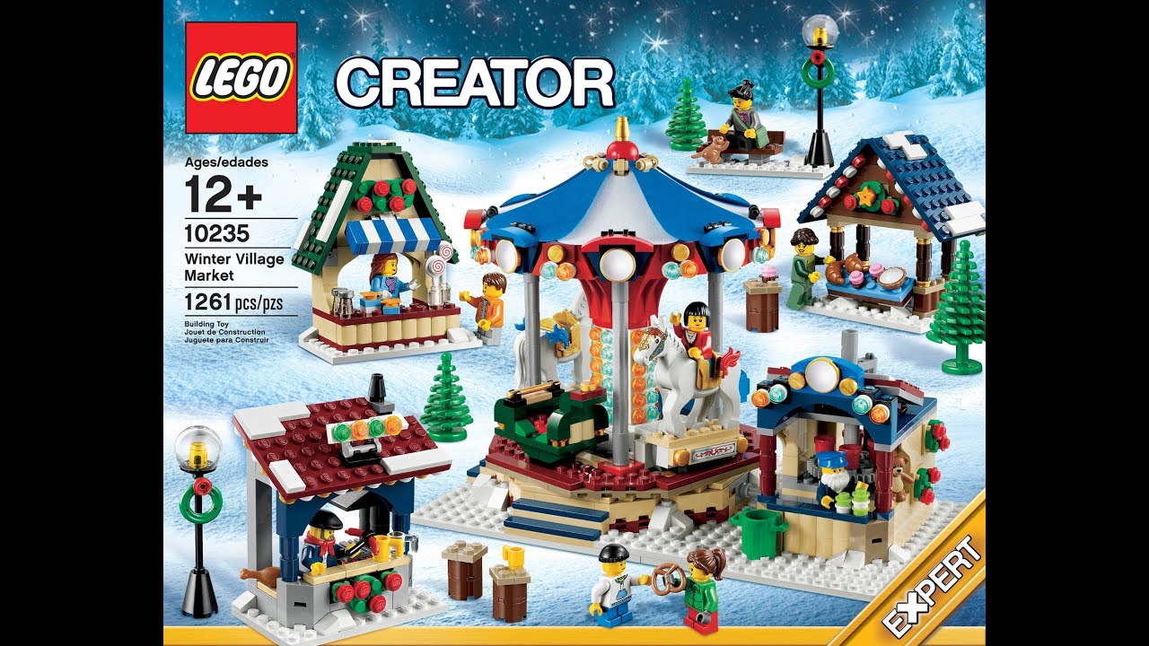 LEGO Announces 10235 Winter Village Market Set - YouTube