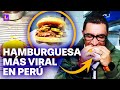 La hamburguesa ms viral en per conoce distintos sabores para degustar de este delicioso plato