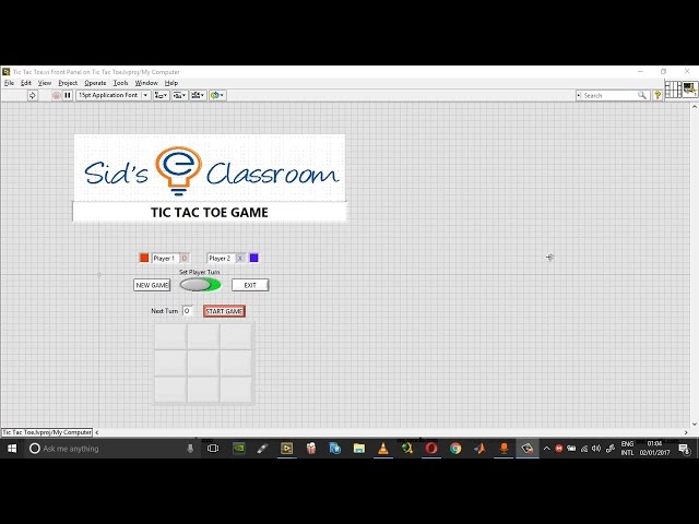 Figure 2 from Implementation of Tic-Tac-Toe Game in LabVIEW