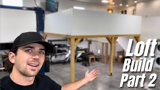 DIY Loft Construction: Transforming Your Shop into a Two-Level Space