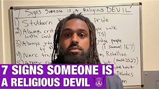 7 Signs Someone Is A Religious Devil