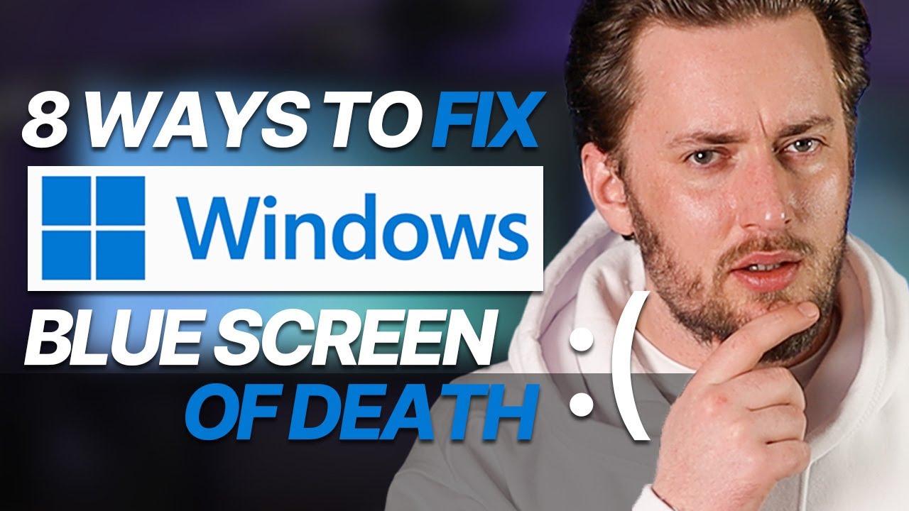 How to fix Blue Screen of Death | 8 ways and reasons BSoD appears - YouTube