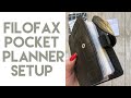 2020 Filofax Pocket Croc Setup | Pocket Planner Flip Through!