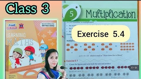 Multiplication (Exercise 5.4)