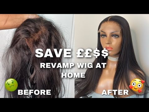 HOW TO: REVAMP OLD WIG MAKE BRAND NEW | SAVE MONEY | DETAILED | LIAHTESS