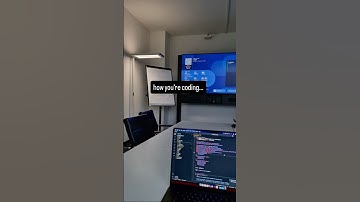 Office vs. Beach coding vibes! #programming #coding #codinglife #developer #techtok #engine #chicago