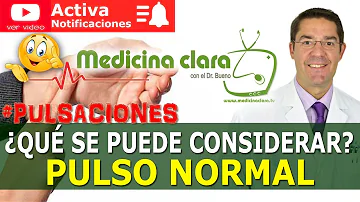 ¿Cuál es el pulso normal de una mujer de 80 años?