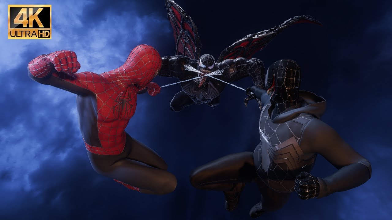 Venom Sam Rami SAM RAIMI Venom & Spider-Man Vs Venom (NG+) - Marvel’s Spider-Man 2 ...