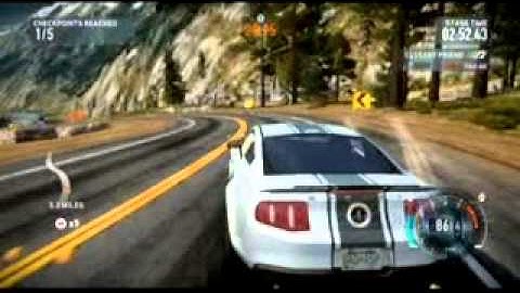 (PS3) Need For Speed: The Run Race 2-2 (El Portal Road, Yosemite National Park, California)
