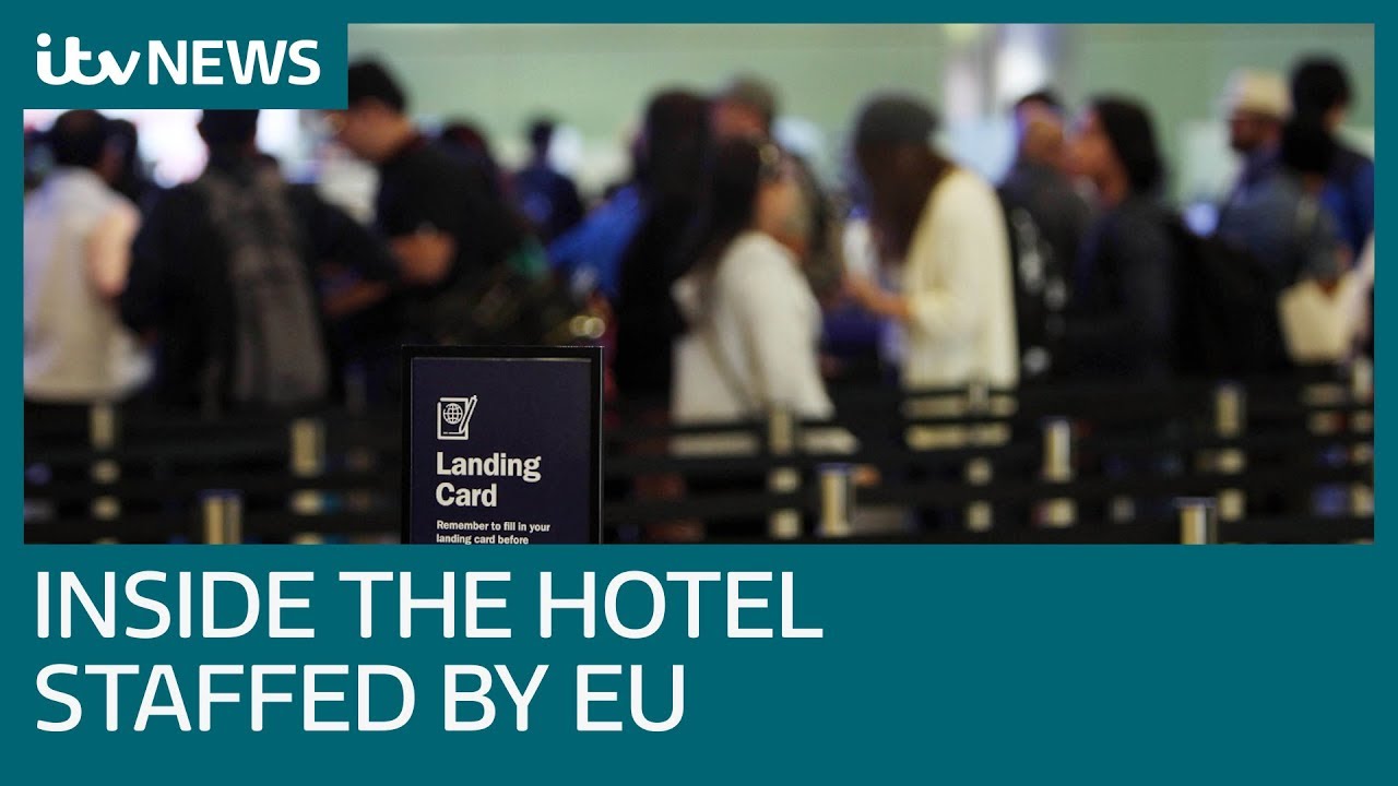 Inside The Hotel Staffed By Eu Migrants Itv News Youtube