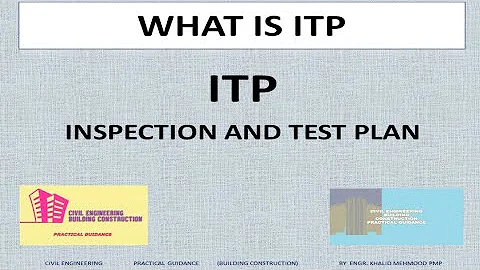 ITP Inspection and Test Plan