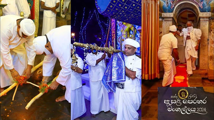 කන්ද උඩරට ඇසළ පෙරහැර මංගල්‍යයේ කප් සිටු වීමේ මංගල්‍යය 2024 ☸️ #sridaladamaligawa #kandyperahera
