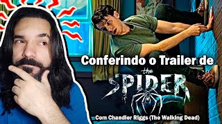 THE SPIDER (com Chandler Riggs) | Reagi ao trailer em live