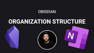 Obsidian note organization structure compared with OneNote