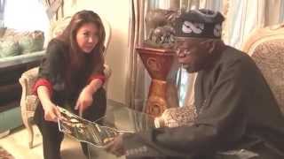 Princess Amor Torres Working Visit to Asiwaju Bola Ahmed Tinubu