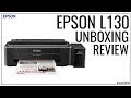 Epson L130 Unboxing and Setup