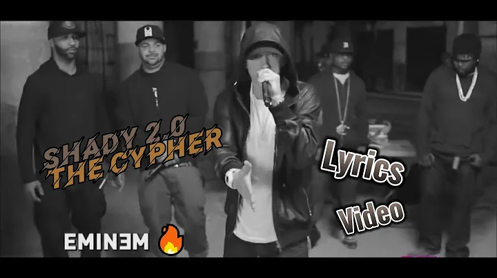 SHADY 2.0 CYPHER - EMINEM VERSE LYRICS VIDEO(UNCENSORED/DIRTY) 2011 BET