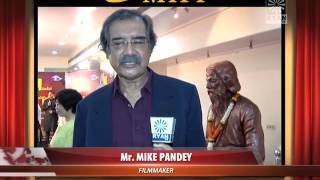 YJ Durva Jadhav of RGS Andheri with Filmmaker Mr. Mike Pandey at MIFF 2016 28/1/2016