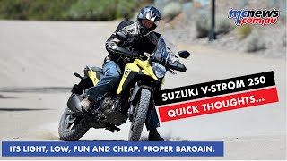 Suzuki Vstrom 250SX Quick Ride Review