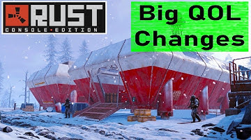 ℝ𝕌𝕊𝕋 ℂ𝕆ℕ𝕊𝕆𝕃𝔼- New QOL Update is FIRE! PTB Patch 1.8.0