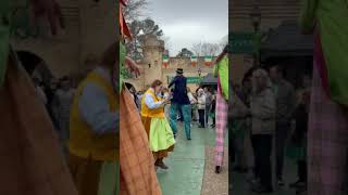 St Patrick’s Day Stilt Reel at Busch Gardens Williamsburg