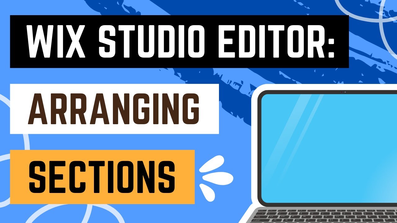 Studio Editor: How to Move Sections Up or Down - YouTube