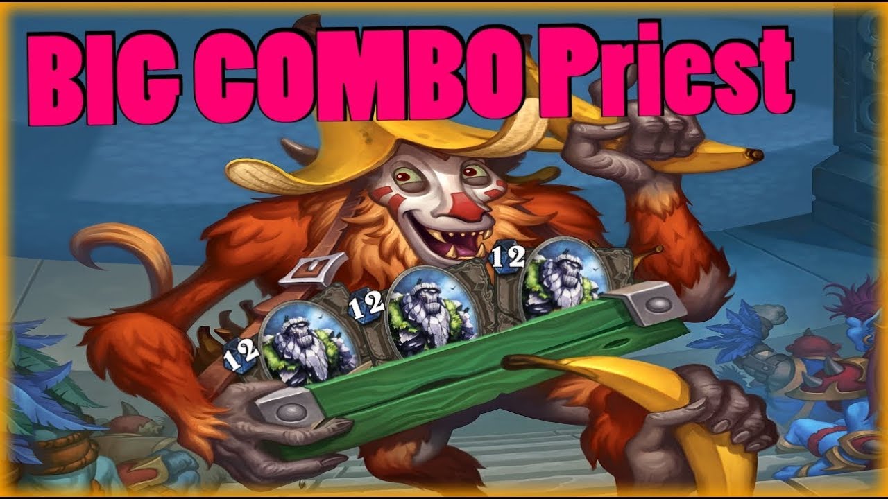 Huge Combo Priest | Rise of Shadows | Hearthstone