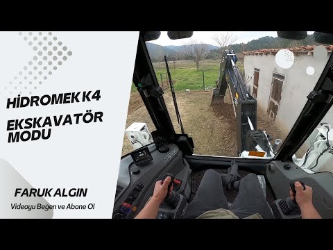 Hidromek K4:Teknoloji Harikası Ekskavatör Modu