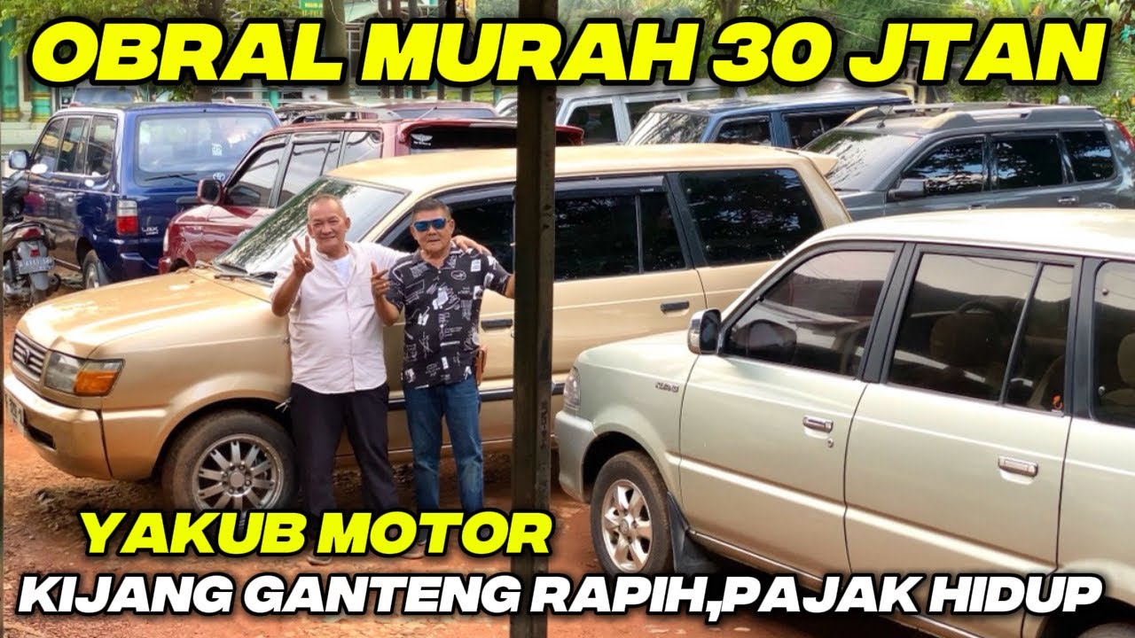Kebangetan Murah YAKUB MOTOR‼️Cash 30 Jutaan Kijang Lgx Kotak Pickup Xtrail