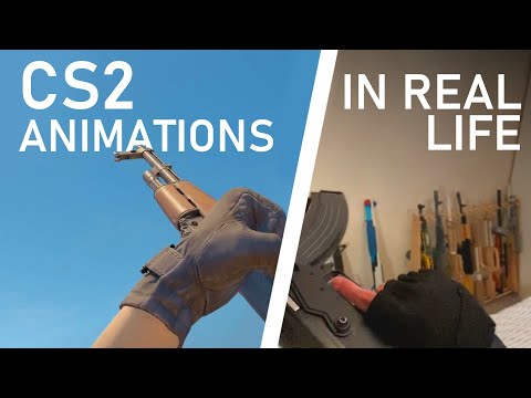 видео: Counter Strike Animations in Real Life