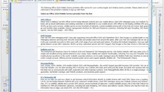 Outlook 2010   Configuring Text Messaging
