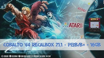 Cobalto v4 - 16GB - Recalbox 7.1.1 - Raspberry Pi3 B/B+